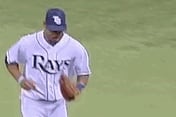 GIF: Rays' Jennings Turns Rare Unassisted DP