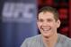 CALGARY, CANADA - APRIL 9: Jordan Mein smiles as he answers questions for a TV interview after a public training session on April 9, 2013 at Champion's Creed Gym in Calgary, Alberta, Canada. (Photo by Derek Leung/Getty Images)