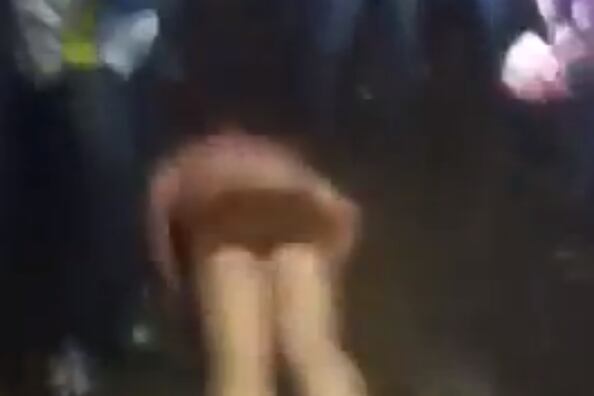 Leeds Fan Strips Down, Uses Beer-Soaked Stadium Concrete as Slip 'n Slide