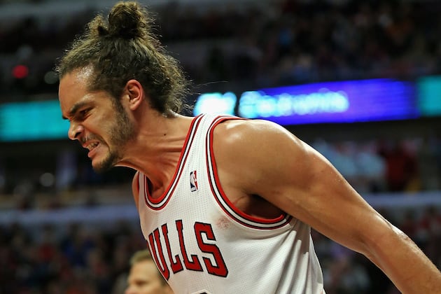 Bulls' Noah Says Foot 'Fine,' Will Play in Game 2