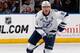 UNIONDALE, NY - APRIL 06: Steven Stamkos #91 of the Tampa Bay Lightning skates against the New York Islanders at the Nassau Veterans Memorial Coliseum on April 6, 2013 in Uniondale, New York. The Islanders defeated the Lightning 4-2. (Photo by Bruce Bennett/Getty Images)