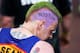 LONDON, ENGLAND - APRIL 21: A competitor shows his sympathy towards the victims of the Boston Marathon bombing during the Virgin London Marathon 2013 on April 21, 2013 in London, England. (Photo by Chris Jackson/Getty Images)
