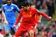 LIVERPOOL, ENGLAND - APRIL 21: Branislav Ivanovic of Chelsea is challenged by Luis Suarez of Liverpool during the Barclays Premier League match between Liverpool and Chelsea at Anfield on April 21, 2013 in Liverpool, England. (Photo by Michael Regan/Getty Images)