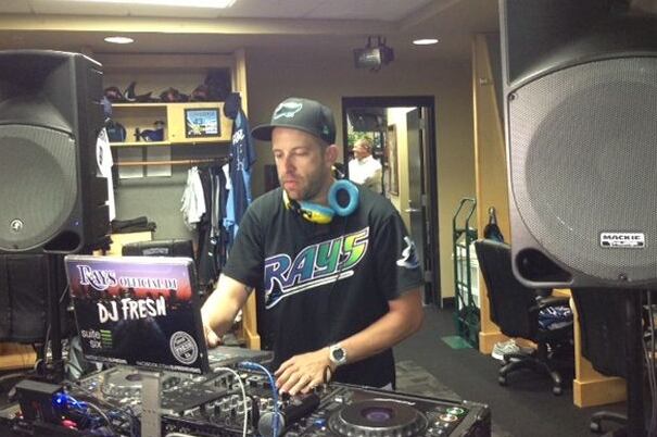 Rays: DJ Helps Loosen Up Clubhouse