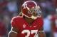 TUSCALOOSA, AL - NOVEMBER 10: Defensive back Robert Lester #37 of the Alabama Crimson Tide warms up before the game against the Texas A&M Aggies at Bryant-Denny Stadium on November 10, 2012 in Tuscaloosa, Alabama. (Photo by Mike Zarrilli/Getty Images)