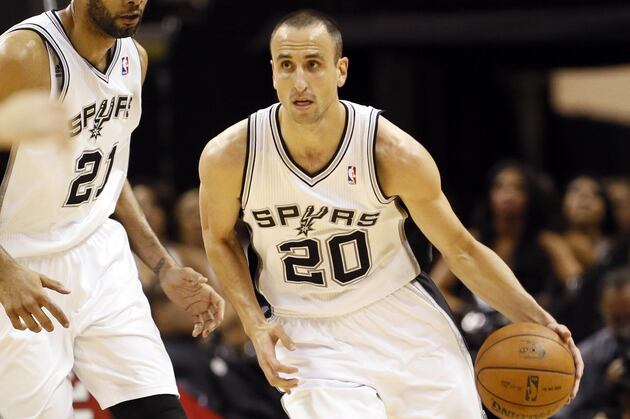 Manu Ginobili and Co. Put Lakers Bench to Shame