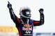 SAKHIR, BAHRAIN - APRIL 21: Sebastian Vettel of Germany and Infiniti Red Bull Racing celebrates in parc ferme after winning the Bahrain Formula One Grand Prix at the Bahrain International Circuit on April 21, 2013 in Sakhir, Bahrain. (Photo by Clive Mason/Getty Images)