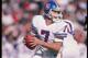 1983: Quarterback John Elway of the Denver Broncos drops back to pass during a game. Mandatory Credit: Allsport /Allsport