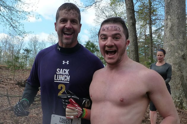 John Harbaugh Made a Shirtless Friend