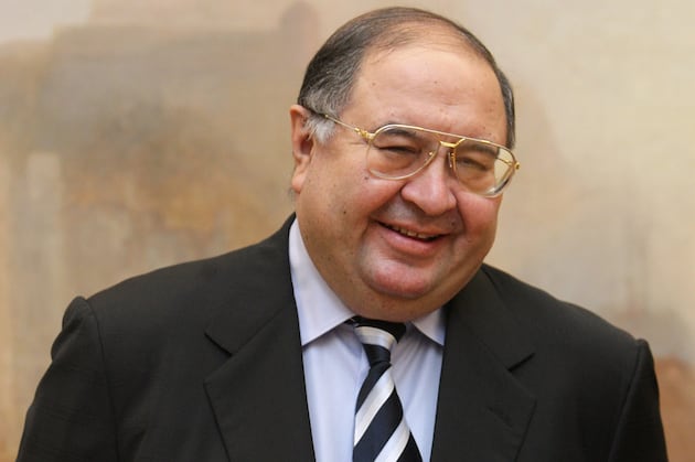 Russian Tycoon Top of Rich List