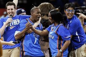 Third Thunder Fan of Season Makes $20,000 Half-Court Shot