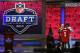 RG3 on stage at the 2012 NFL draft.