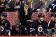 WINNIPEG, CANADA - APRIL 20: Claude Noel, head coach of the Winnipeg Jets, watches the play on the ice during third period action in a game against the New York Islanders on April 20, 2013 at the MTS Centre in Winnipeg, Manitoba, Canada. (Photo by Marianne Helm/Getty Images)