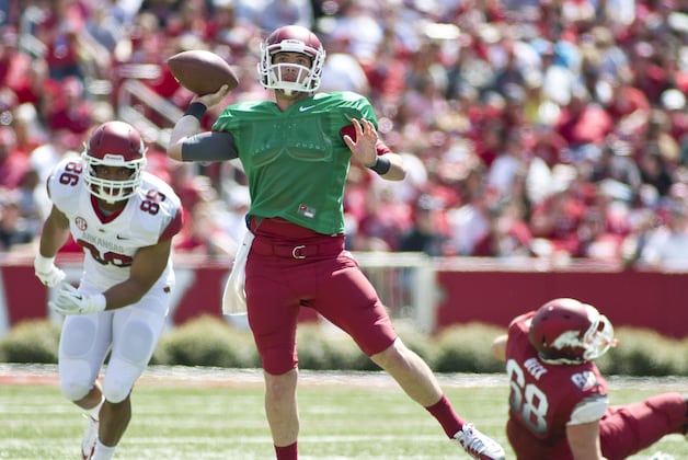 Arkansas Feels Good with Allen Under Center