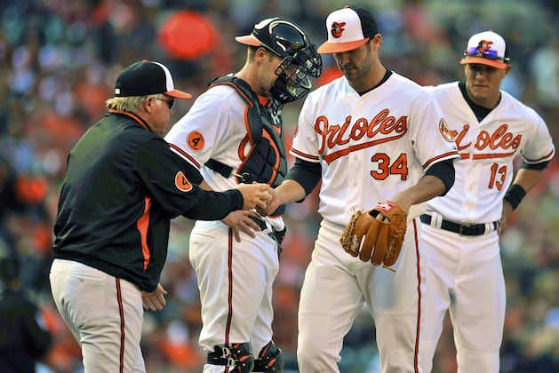 Orioles Demote Jake Arrieta to Triple-A