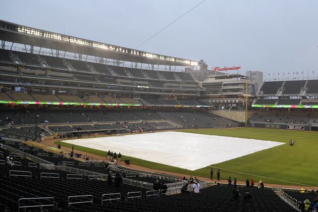 Marlins-Twins Postponed; Teams to Play Two Tuesday