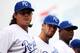 KANSAS CITY, MO - APRIL 08: Pitcher James Shields #33 of the Kansas City Royals is introduced prior to the Kansas City Royals home opener against the Minnesota Twins at Kauffman Stadium on April 8, 2013 in Kansas City, Missouri. (Photo by Jamie Squire/Getty Images)