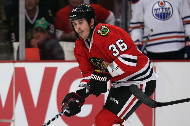 Bolland Exits vs. Canucks Due to Lower-Body Injury