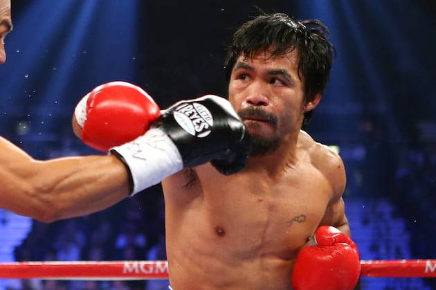 Pacman Choosing Between Rios, Alvarado for Oct. 13