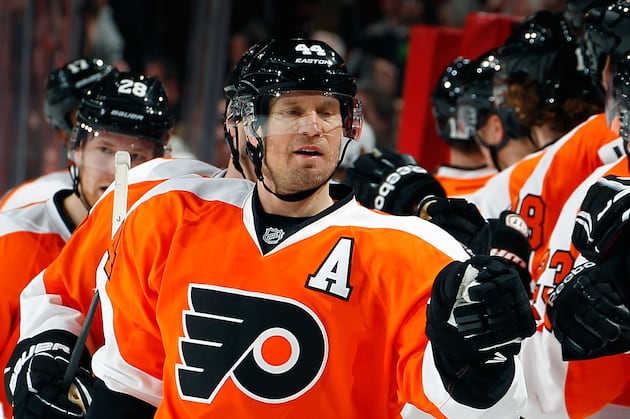 Flyers' Timonen (Fractured Foot) Done for Year