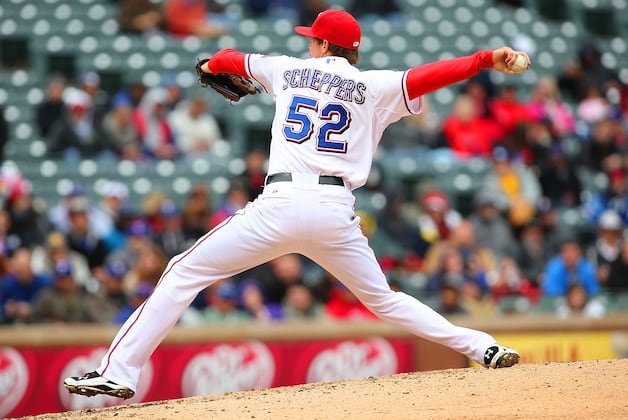 Scheppers Continues Rise in Rangers' Pen