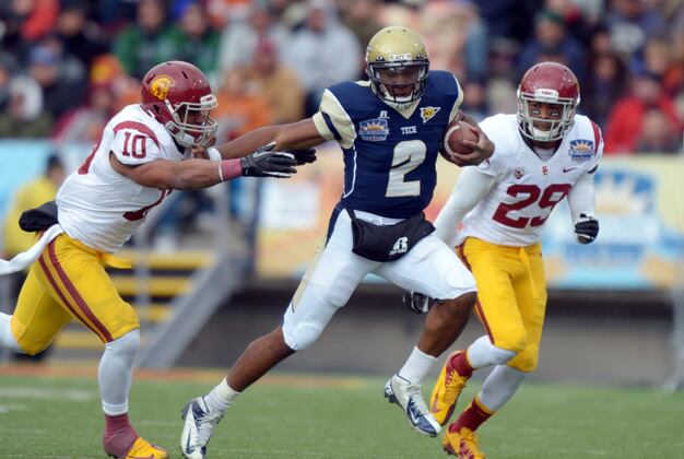 QBs Sharp in Tech Spring Game