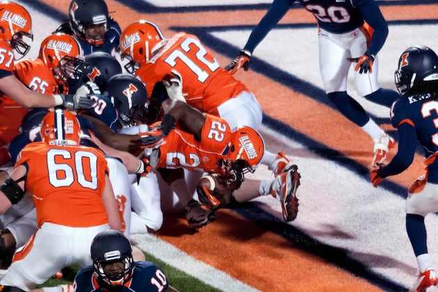 Which New Illini Player Had the Best Spring Game?