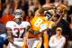 KNOXVILLE, TN - OCTOBER 20: Cordarrelle Patterson #84 of the Tennessee Volunteers pulls in this reception against Robert Lester #37 of the Alabama Crimson Tide at Neyland Stadium on October 20, 2012 in Knoxville, Tennessee. (Photo by Kevin C. Cox/Getty Images)