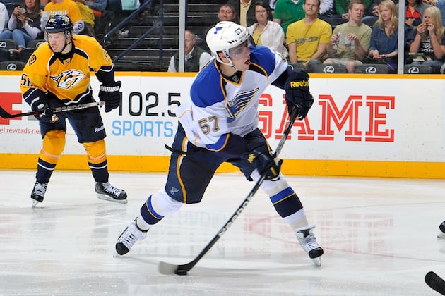 Blues Updates: Perron Demoted; Hitch Won't Discuss It