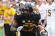 Sept 1, 2012; Columbia, MO, USA; Missouri Tigers linebacker Zaviar Gooden (25) runs the ball during the first half at Faurot Field.The Missouri Tigers defeated the Southeastern Louisiana Lions 62-10. Mandatory Credit: Dak Dillon-USA TODAY Sports