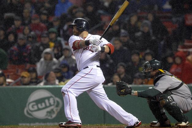 A's-Red Sox Delayed Due to Rain in 8th Inning