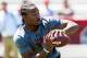 Mar 27, 2013; Columbia, SC, USA; South Carolina Gamecocks former player Marcus Lattimore makes a reception during pro day in Columbia. Mandatory Credit: Jeff Blake-USA TODAY Sports