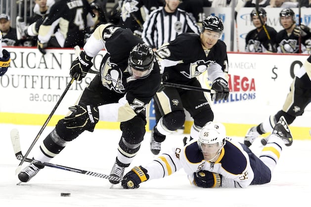 Penguins Lose to Sabres, 4-2