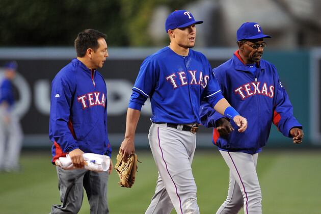 GIF: Jeff Baker Pays the Price for Great Sliding Catch
