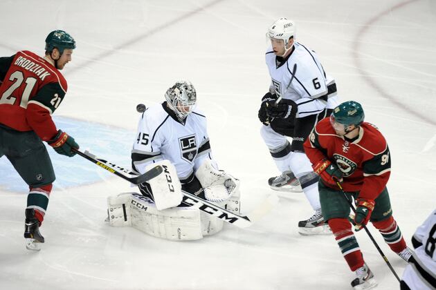 Kings Lose to Wild 2-1