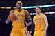 Dwight Howard (left) and Pau Gasol (right).