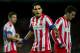 BARCELONA, SPAIN - DECEMBER 16: Falcao of Club Atletico de Madrid reacts during the la Liga match between FC Barcelona and Club Atletico de Madrid at the Camp Nou stadium on December 16, 2012 in Barcelona, Spain. (Photo by Jasper Juinen/Getty Images)