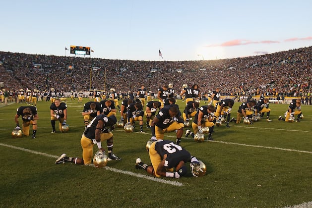 Notre Dame Football: 2013 Home Kickoff Times Announced