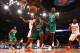 The C's have been struggling to keep their composure thus far.