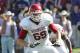FORT WORTH, TX - DECEMBER 1: Lane Johnson #69 of the Oklahoma Sooners in action against the TCU Horned Frogs at Amon G. Carter Stadium on December 1, 2012 in Fort Worth, Texas. (Photo by Rick Yeatts/Getty Images)