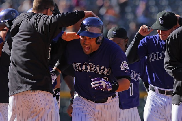 Rockies Rally to Beat Atlanta in 12th Innings