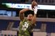 Feb 25, 2013; Indianapolis, IN, USA; Louisiana State Tigers defensive back Eric Reid catches a pass during the NFL Combine at Lucas Oil Stadium. Mandatory Credit: Brian Spurlock-USA TODAY Sports