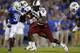 LEXINGTON, KY - SEPTEMBER 29: Marcus Lattimore #21 of the South Carolina Gamecocks breaks free from the Kentucky Wildcats during at Commonwealth Stadium on September 29, 2012 in Lexington, Kentucky. (Photo by John Sommers II/Getty Images)