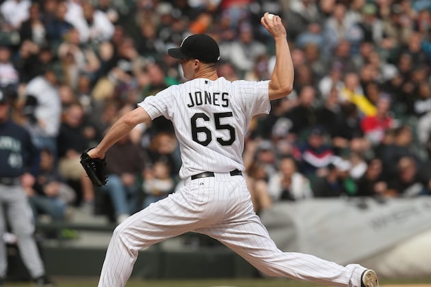 Sox Reliever Jones Enjoying Bullpen Success