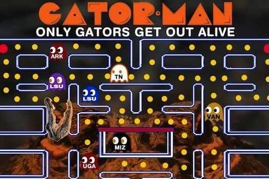 Joker Phillips Turns Florida Opponents into Ghosts in the Game Pac-Man