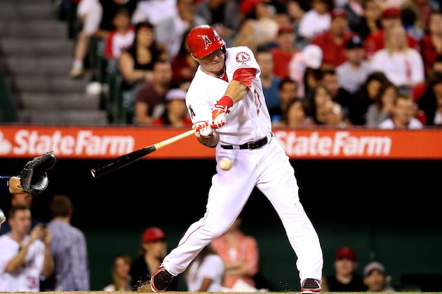 Trout Shares Hitting Tips