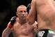 Mar 16, 2013; Montreal, Quebec, CAN; Georges St.Pierre (red) during his Welterweight title bout against Nick Diaz (blue) at UFC 158 at the Bell Centre. Mandatory Credit: Eric Bolte-USA TODAY Sports