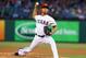 ARLINGTON, TX - APRIL 19: Yu Darvish #11 of the Texas Rangers throws against the Seattle Mariners at Rangers Ballpark in Arlington on April 19, 2013 in Arlington, Texas. (Photo by Ronald Martinez/Getty Images)