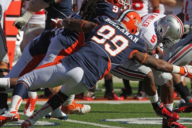 Illinois DE Michael Buchanan Eager to Start NFL Career