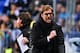 MALAGA, SPAIN - APRIL 03: Coach Jurgen Klopp of Borussia Dortmund reacts during the UEFA Champions League quarter-final first leg match between Malaga CF and Borussia Dortmund at La Rosaleda Stadium on April 3, 2013 in Malaga, Spain. (Photo by David Ramos/Getty Images)